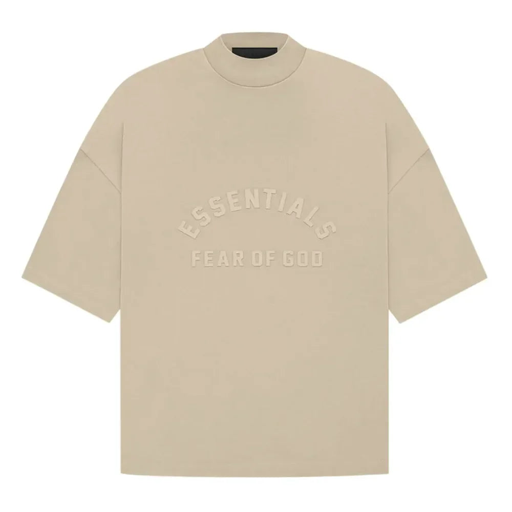 Fear Of God Essentials Tee Dusty Beige - AFV Clothes