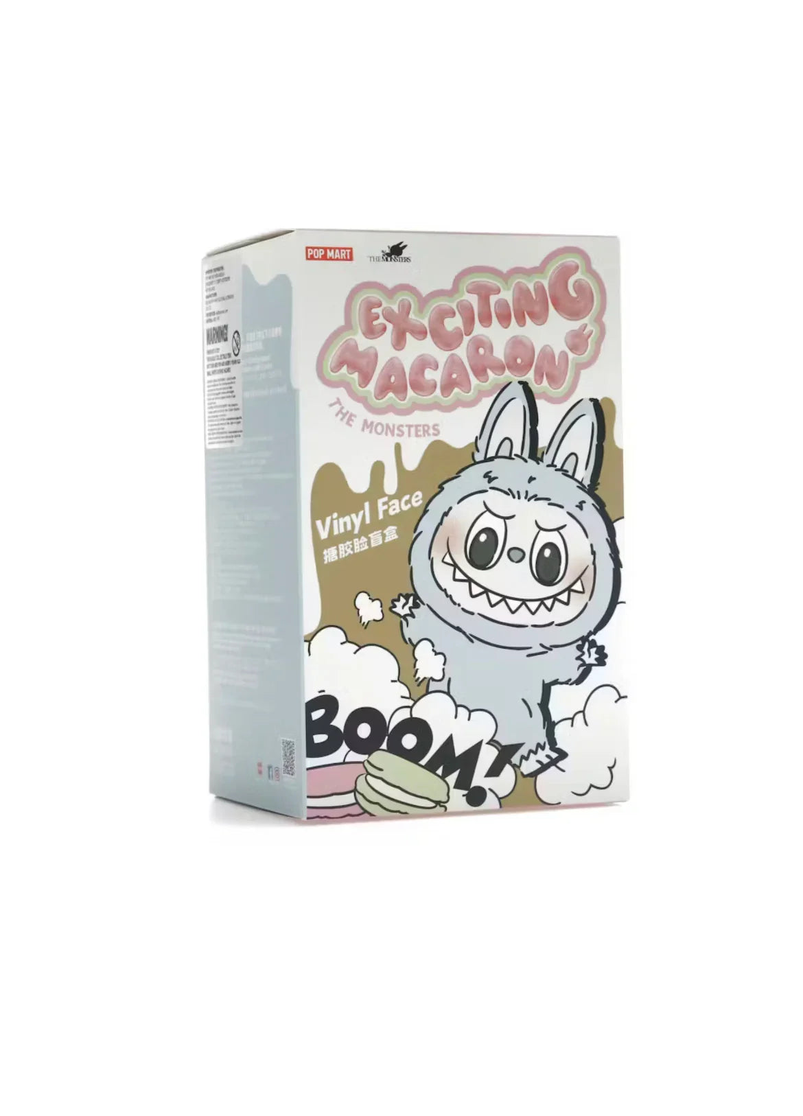 Pop Mart Labubu The Monsters Exciting Macaron Vinyl Face Sealed Case