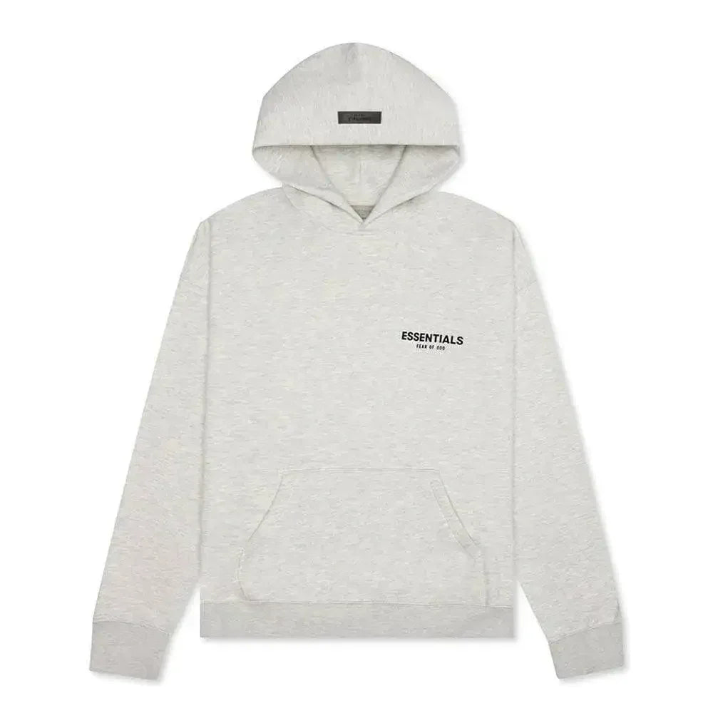 Fear of God Essentials Core Collection Hoodie Light Oatmeal - AFV Clothes