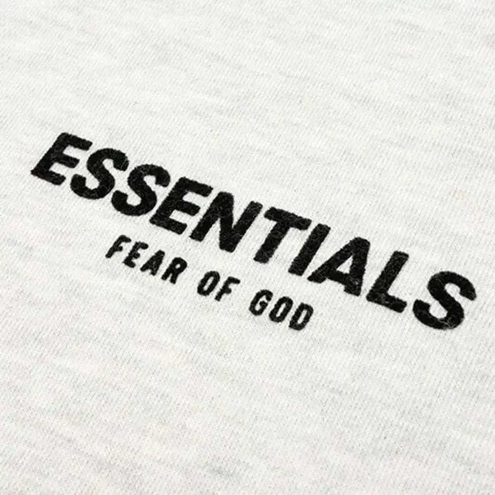 Fear of God Essentials Core Collection Hoodie Light Oatmeal - AFV Clothes