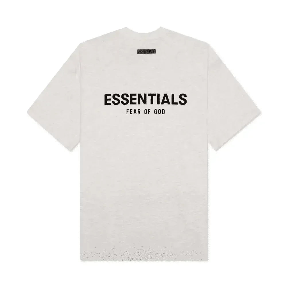 Fear of God Essentials Core Collection Tee Light Oatmeal - AFV Clothes