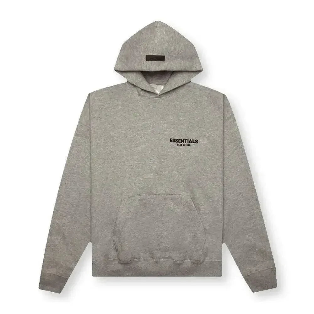 Fear of God Essentials Core Collection Hoodie Dark Oatmeal - AFV Clothes