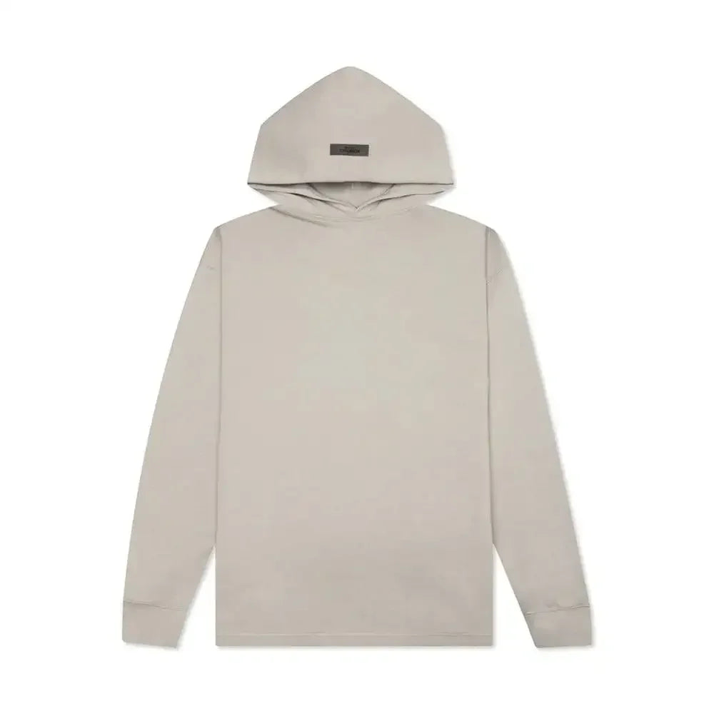 Fear of God Essentials Relaxed Hoodie Smoke - AFV Clothes