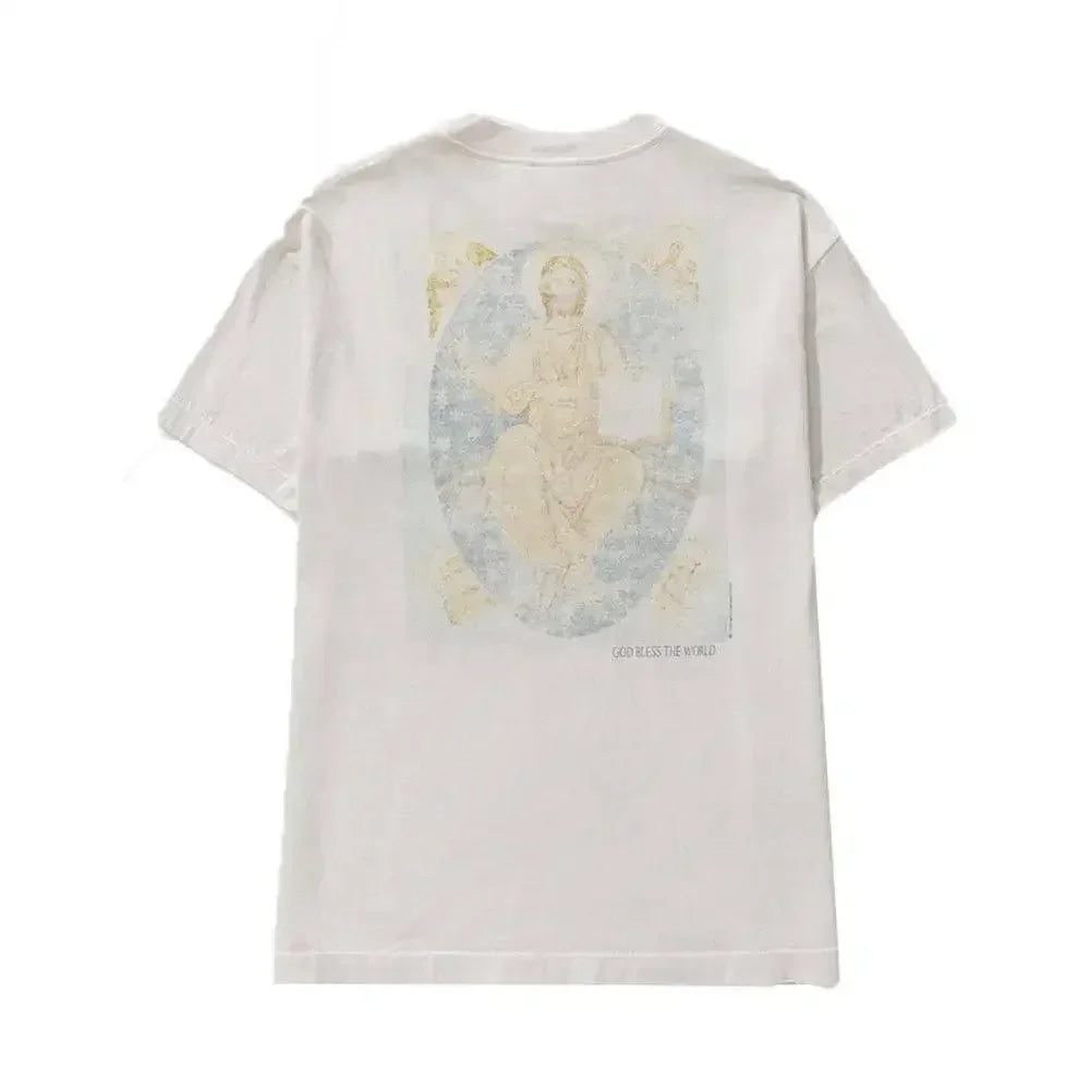Saint Michael Holy Mother Short Sleeve T-shirt - AFV Clothes