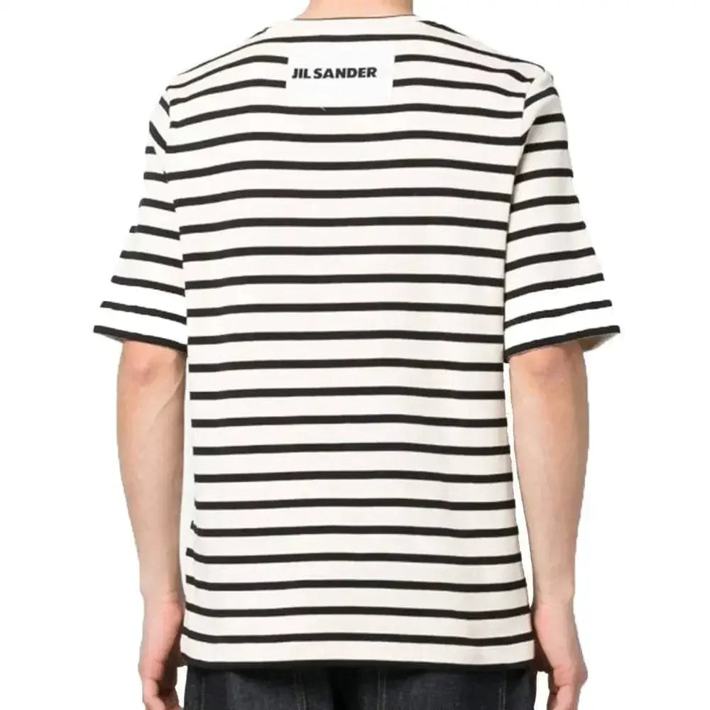 Jil Sander Stripe Print T-Shirt - AFV Clothes