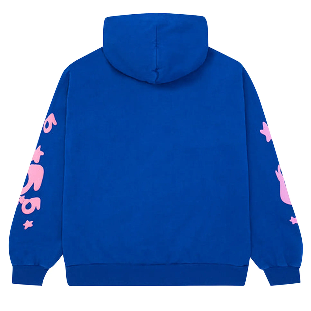 Sp5der Beluga Hoodie Blue