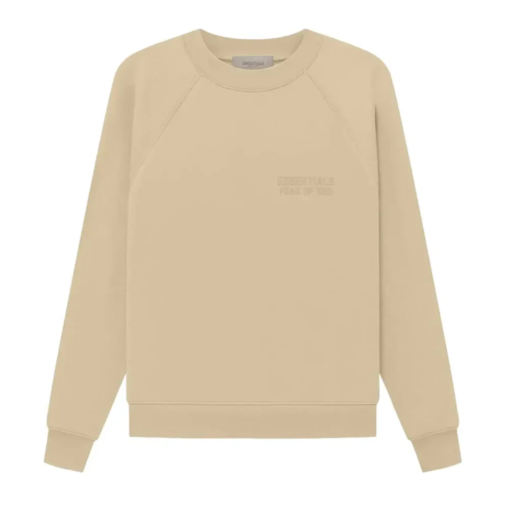 Fear of God Essentials Crewneck Sweatshirt Sand - AFV Clothes