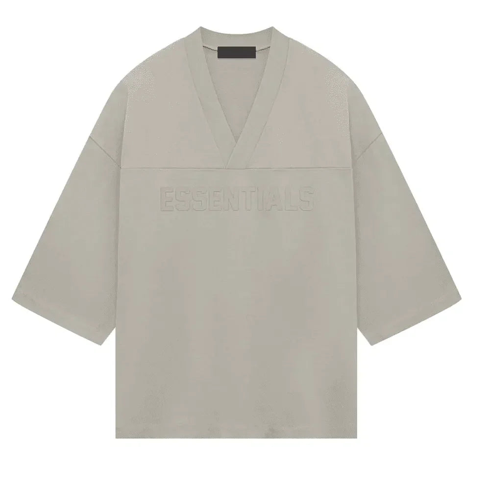 Fear of God Essentials Heavy Jersey Football Tee Seal - AFV Clothes