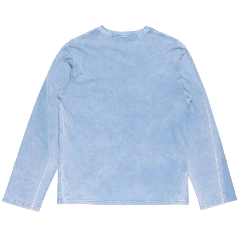Acne Studios Relaxed fit graphic t-shirt Dirty blue - AFewVibe