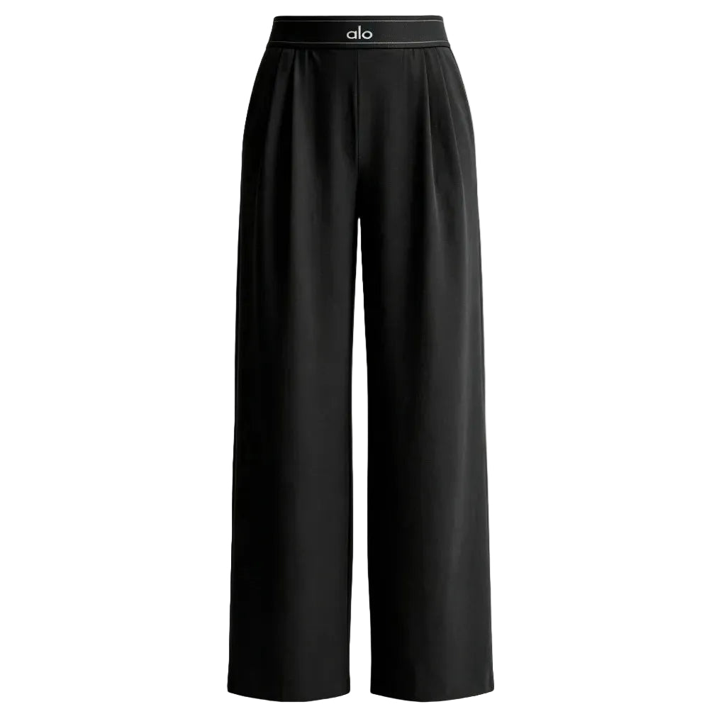 Alo Suit Up Trouser Regular Black - Afewvibe