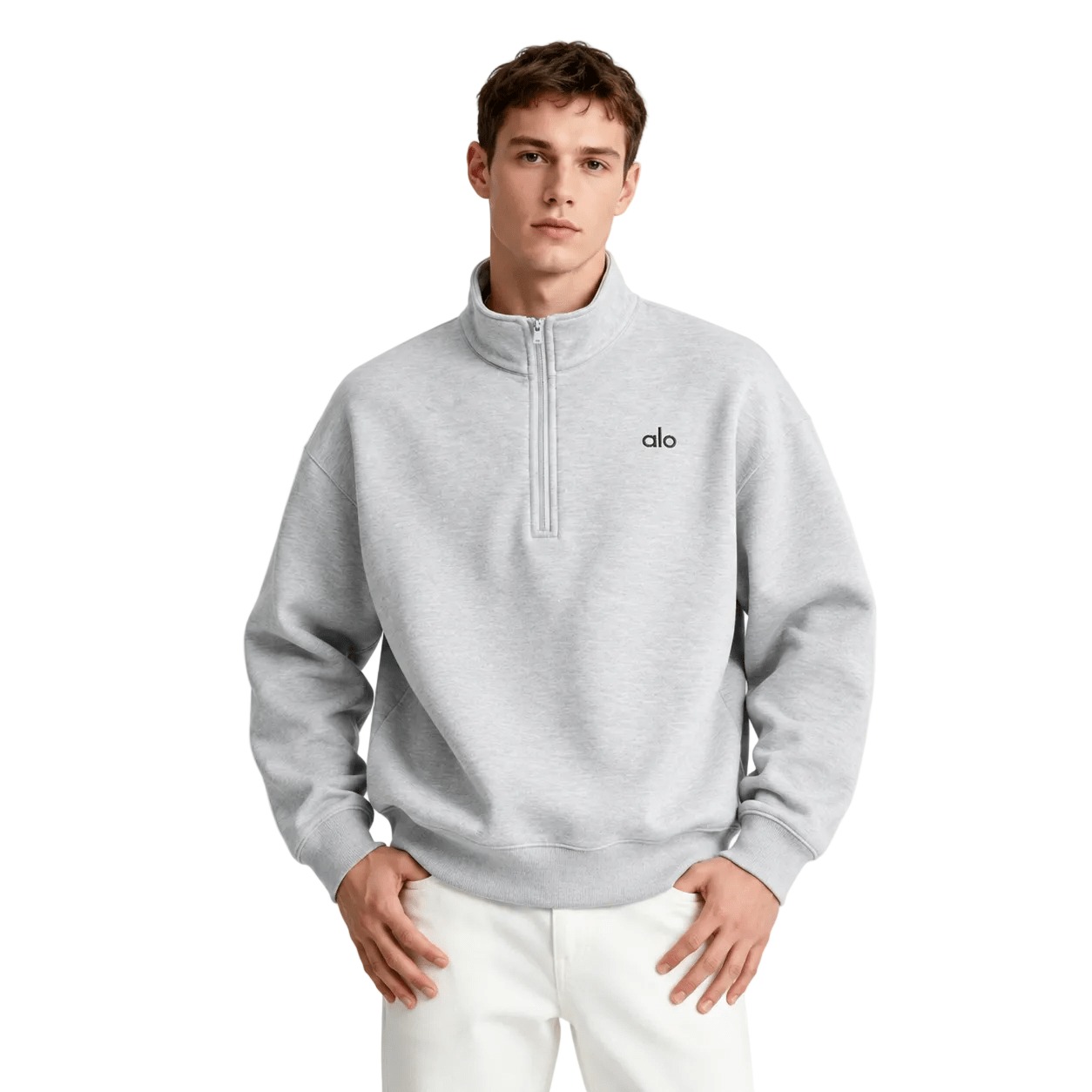 Alo Yoga Accolade quarter zip sweater - AFewVibe