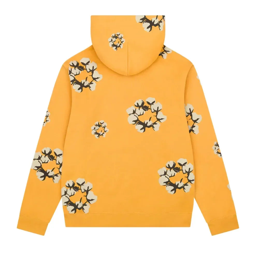 Denim Tears xCPFM Cactus Tears Wreath Hoodie Yellow - AFV Clothes