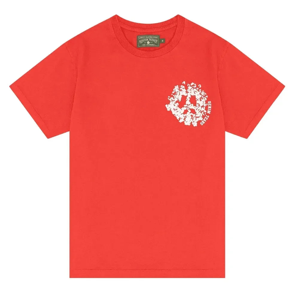 Denim Tears University Tee Red - AFV Clothes
