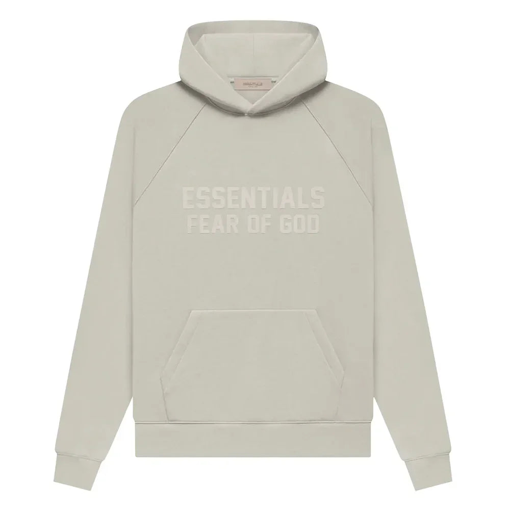 Fear of God Essentials Hoodie Smoke