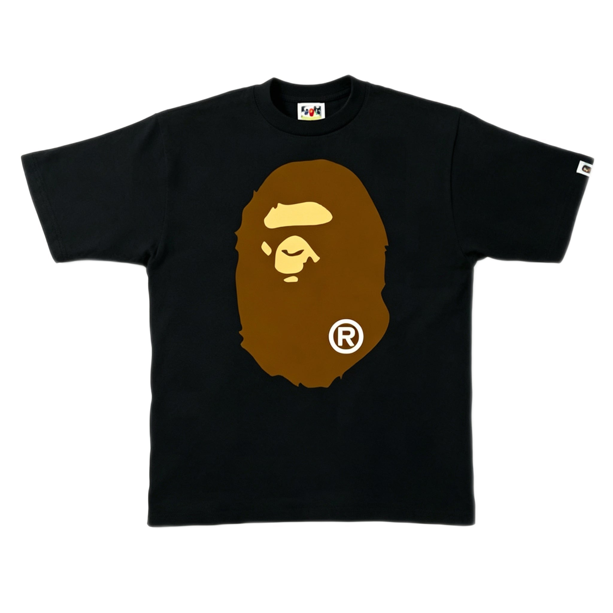 BAPE Big Ape Head Tee Black - AFewVibe