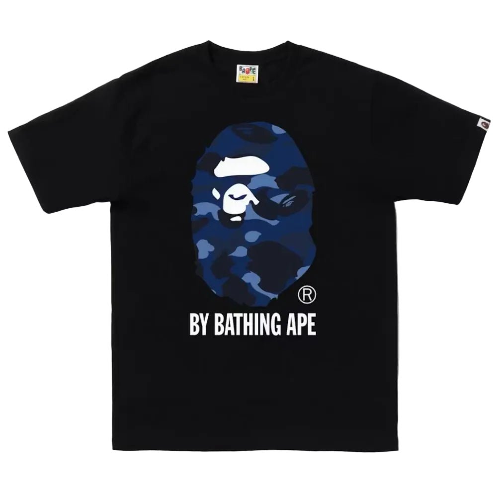 BAPE Color Camo By Bathing Ape Tee FW22 Black Navy - AFewVibe