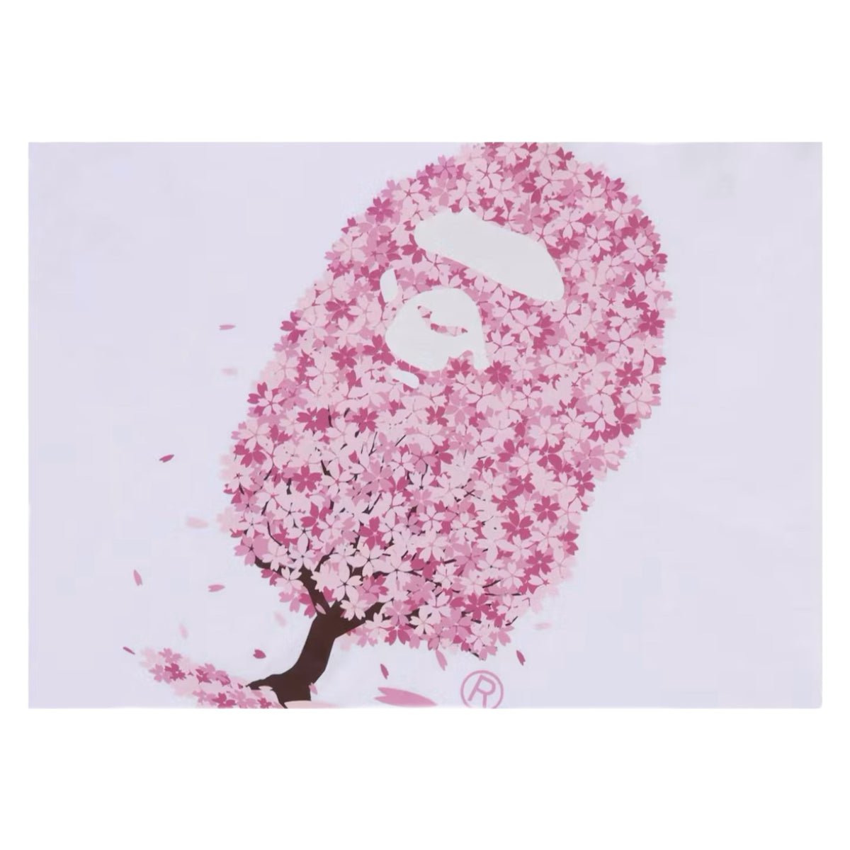 BAPE Sakura Tee SS24 White - AFewVibe