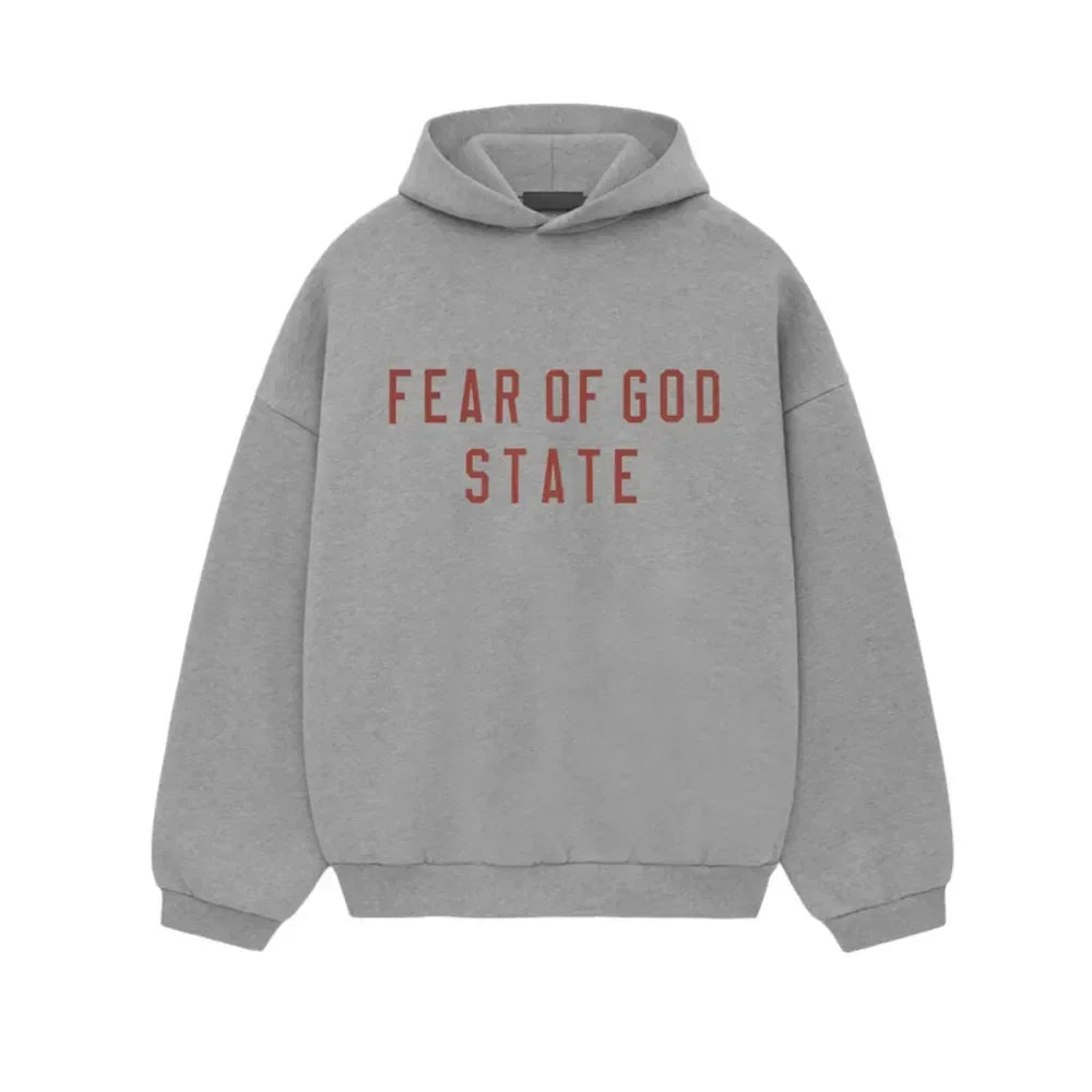 Fear of God Essentials Fleece II Hoodie Dark Heather - AFV Clothes