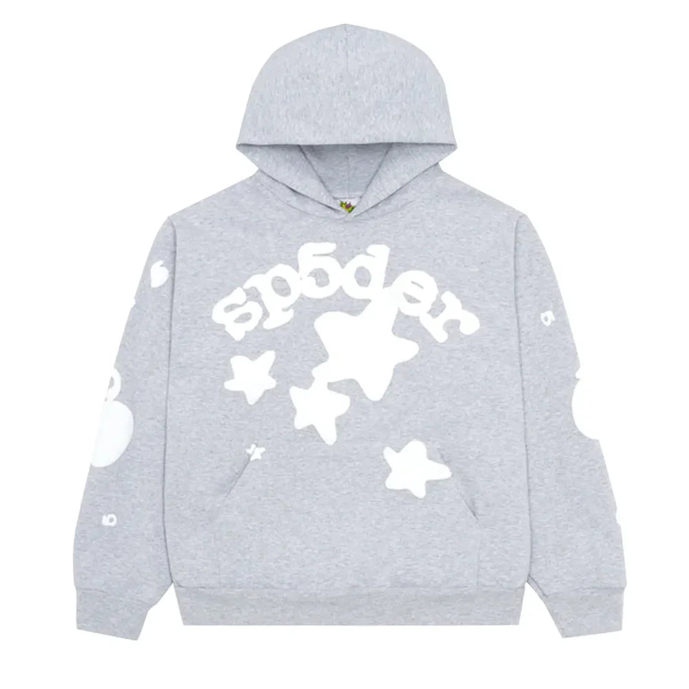 Sp5der Beluga Hoodie Grey