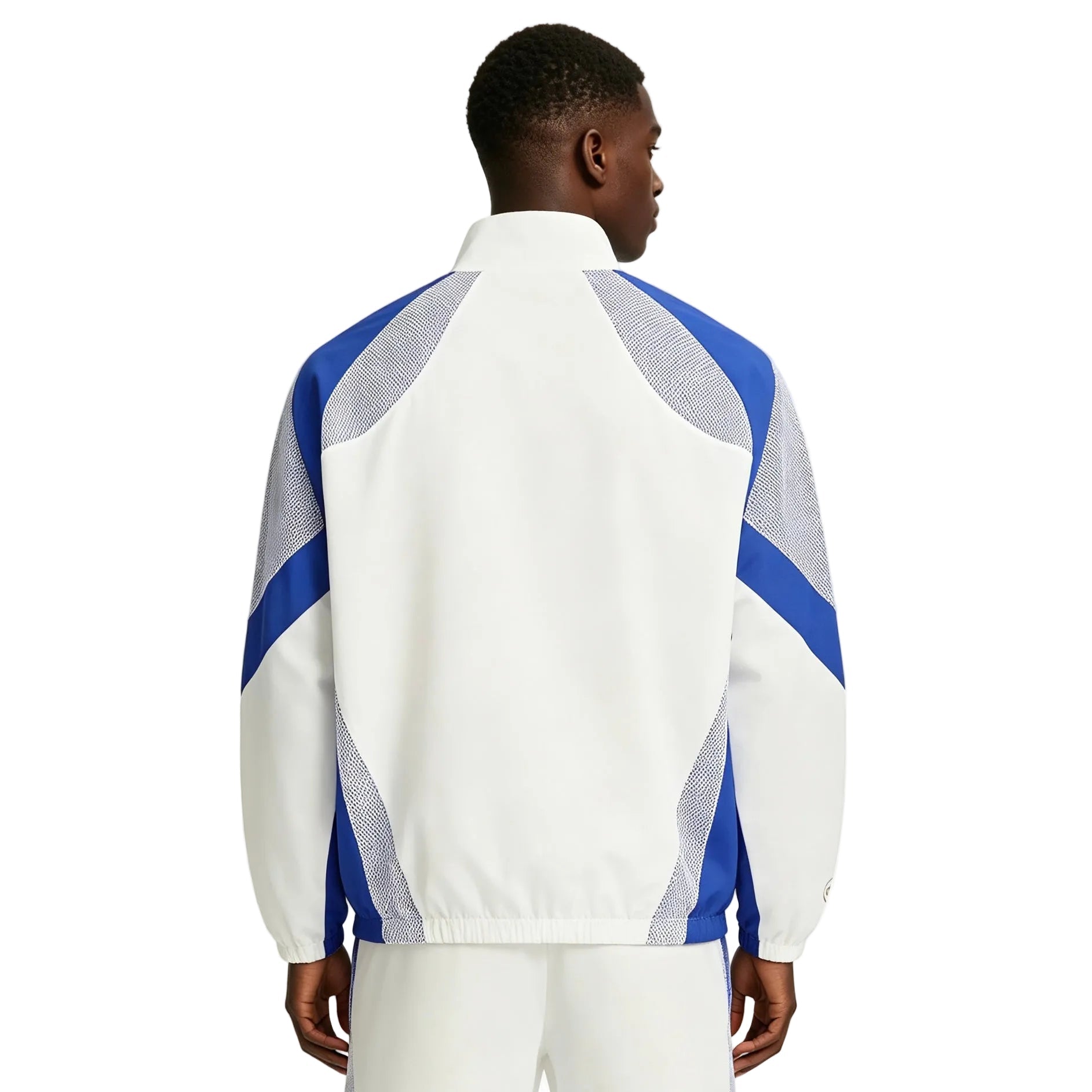 Corteiz RTW Italia Olympic Shuku Jacket White Blue - AFewVibe