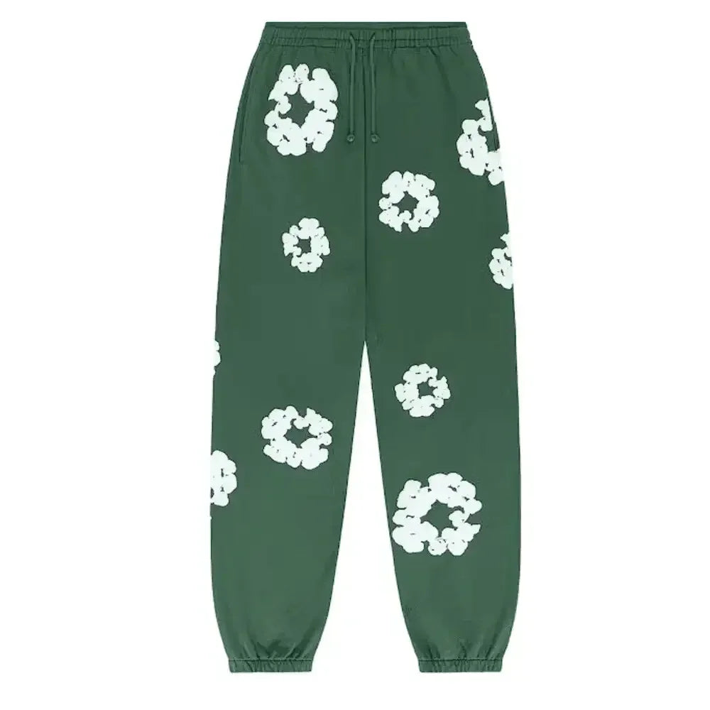 Denim Tears The Cottonwreath Sweatpants Green - AFV Clothes