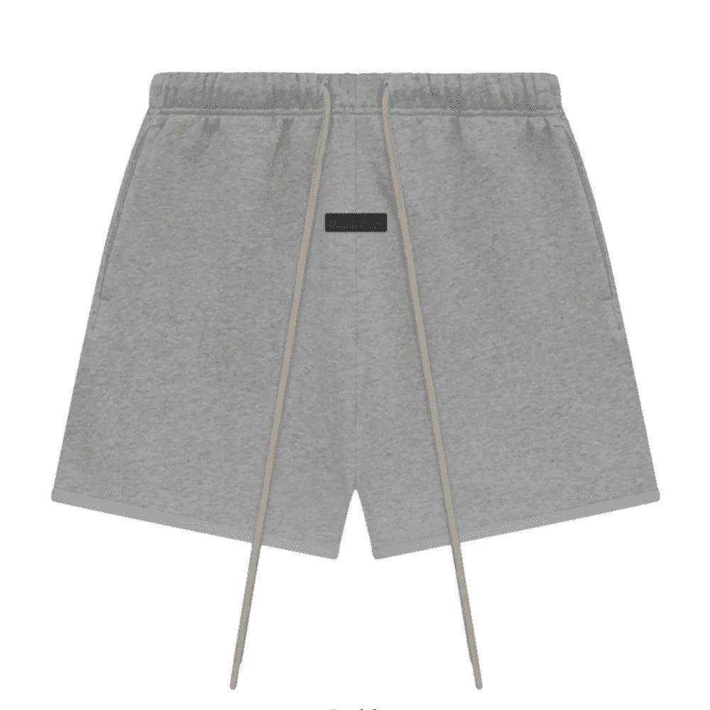 Fear of God Essentials Sweatshort Dark Heather Oatmeal - AFV Clothes