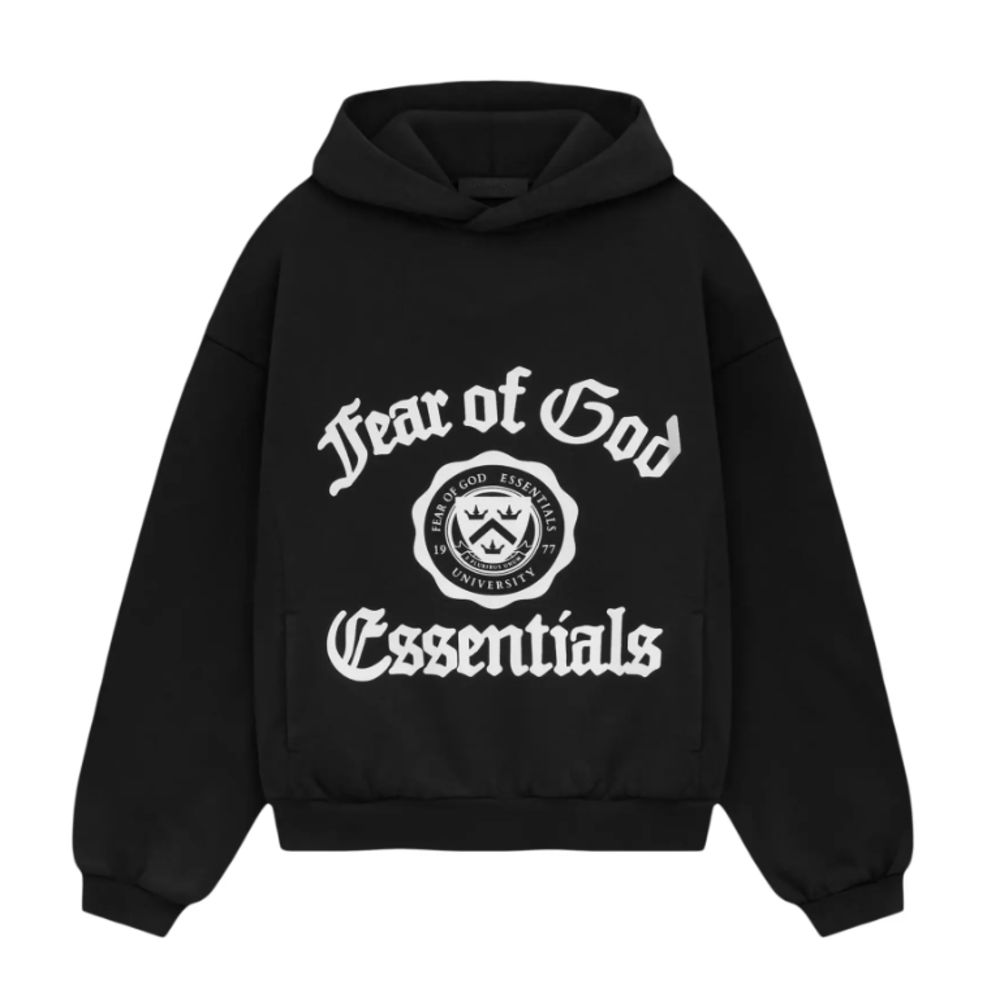 Fear of God Essentials Heavy FleeceVintage Shrunken Hoodie
Black