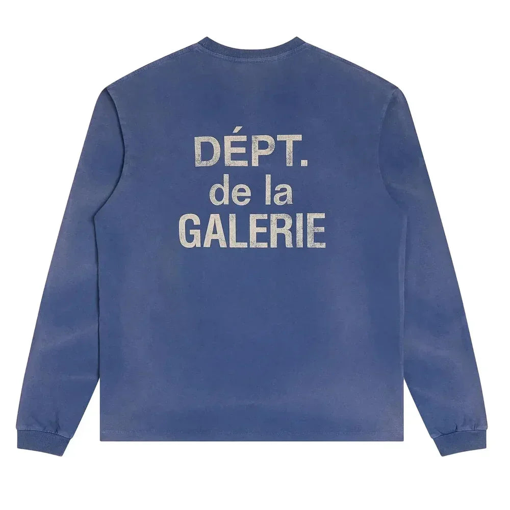 Gallery Dept. French Long-Sleeve Tee Navy