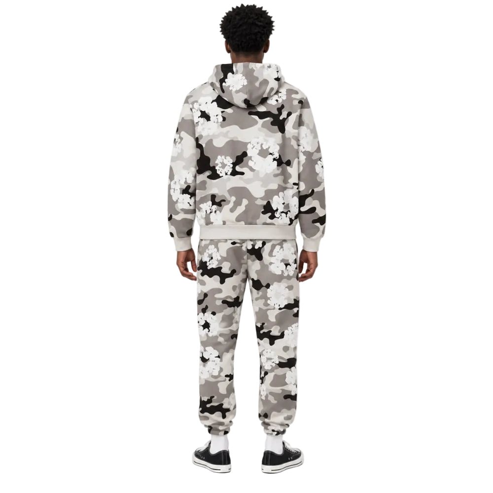 Denim Tears The Cotton Wreath Sweatpant White Camo - AFewVibe