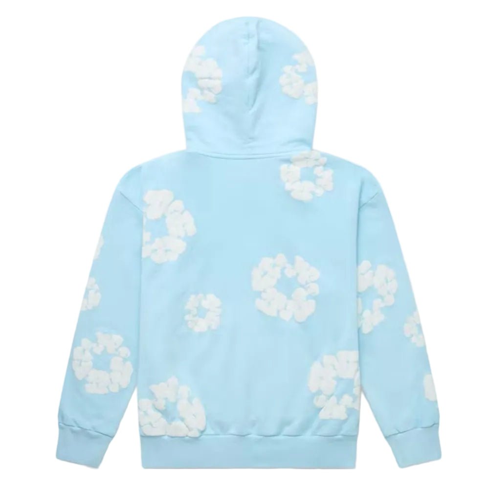 Denim Tears The Cotton Wreath Sweatshirt Powder Blue - Afewvibe