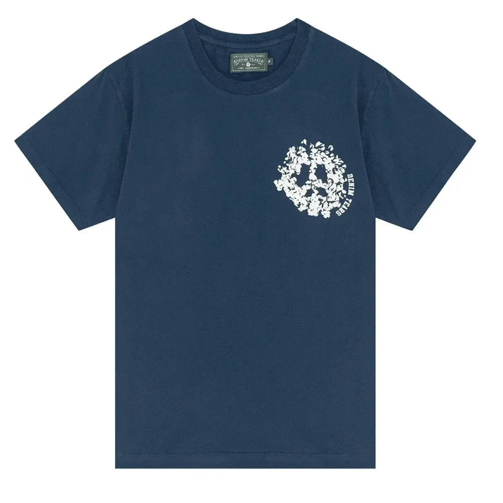 Denim Tears University Tee Navy - Afewvibe