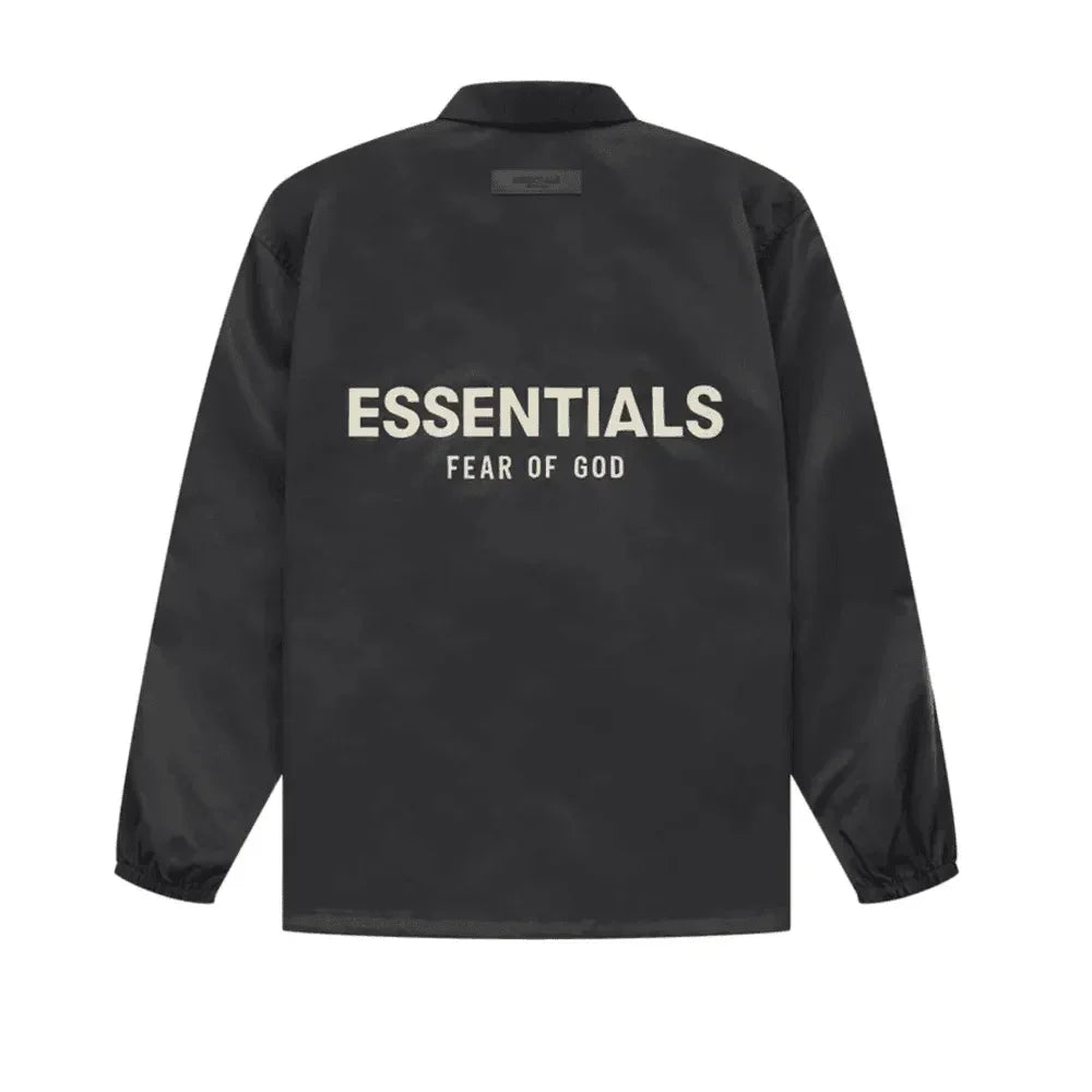 Fear Of God Essentials Coaches Jacket lron - AFV Clothes