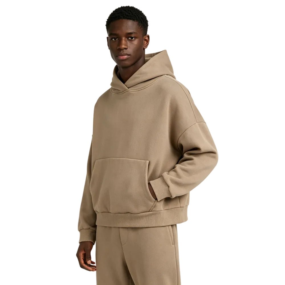Entire Studios drop - shoulder cotton hoodie - Afewvibe