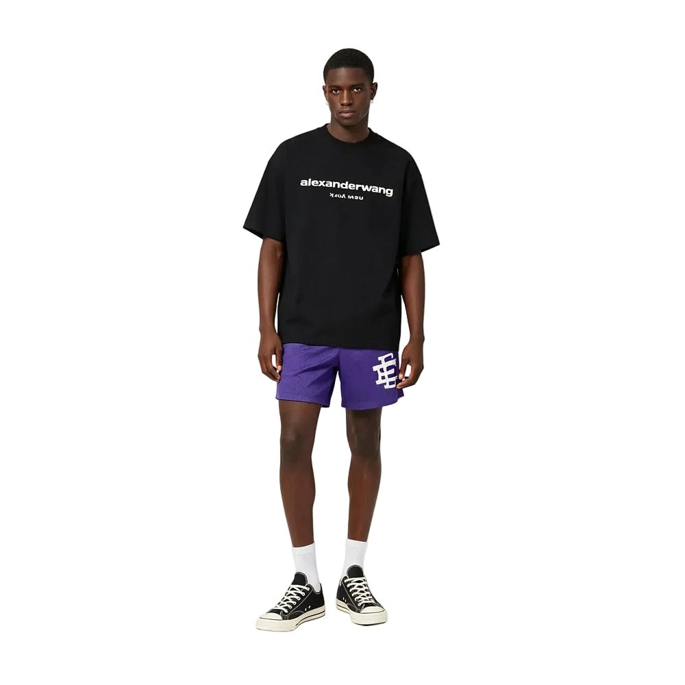 Eric Emanuel EE Akimbo Tyrrell Winston Short Purple White - AFewVibe