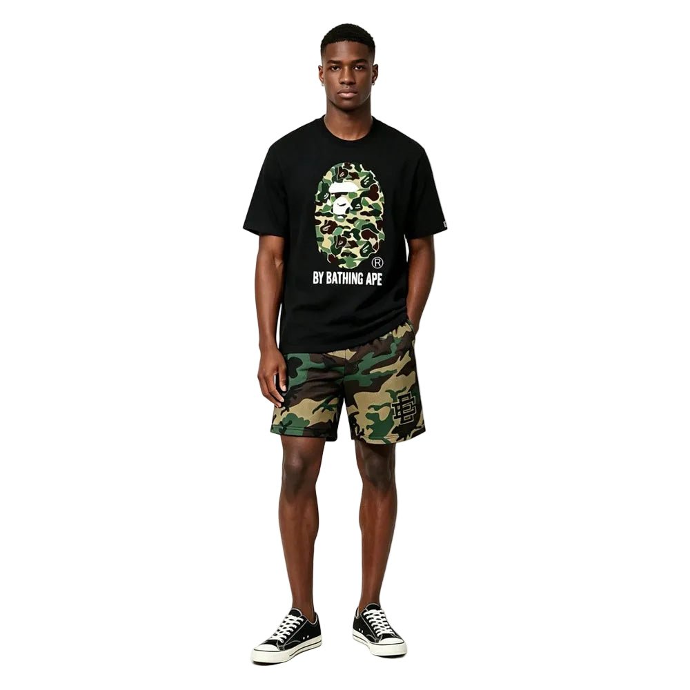 Eric Emanuel EE Basic Core Short Green Black Camo - AFewVibe