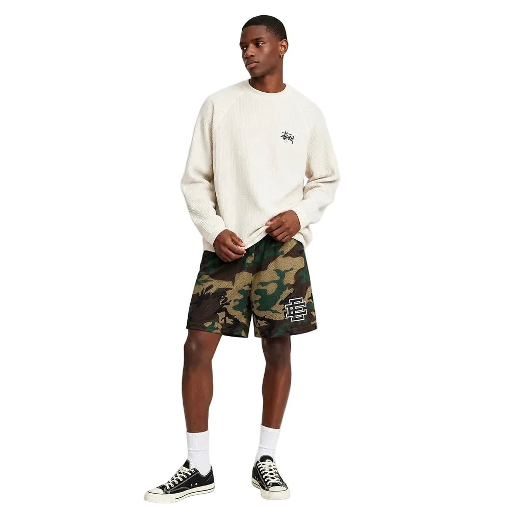 Eric Emanuel EE Basic Core Short Woodland Camo Black - AFewVibe