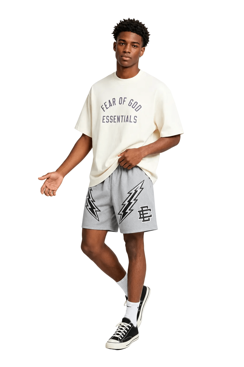 Eric Emanuel EE Short Maryland Grey Bolt - AFewVibe