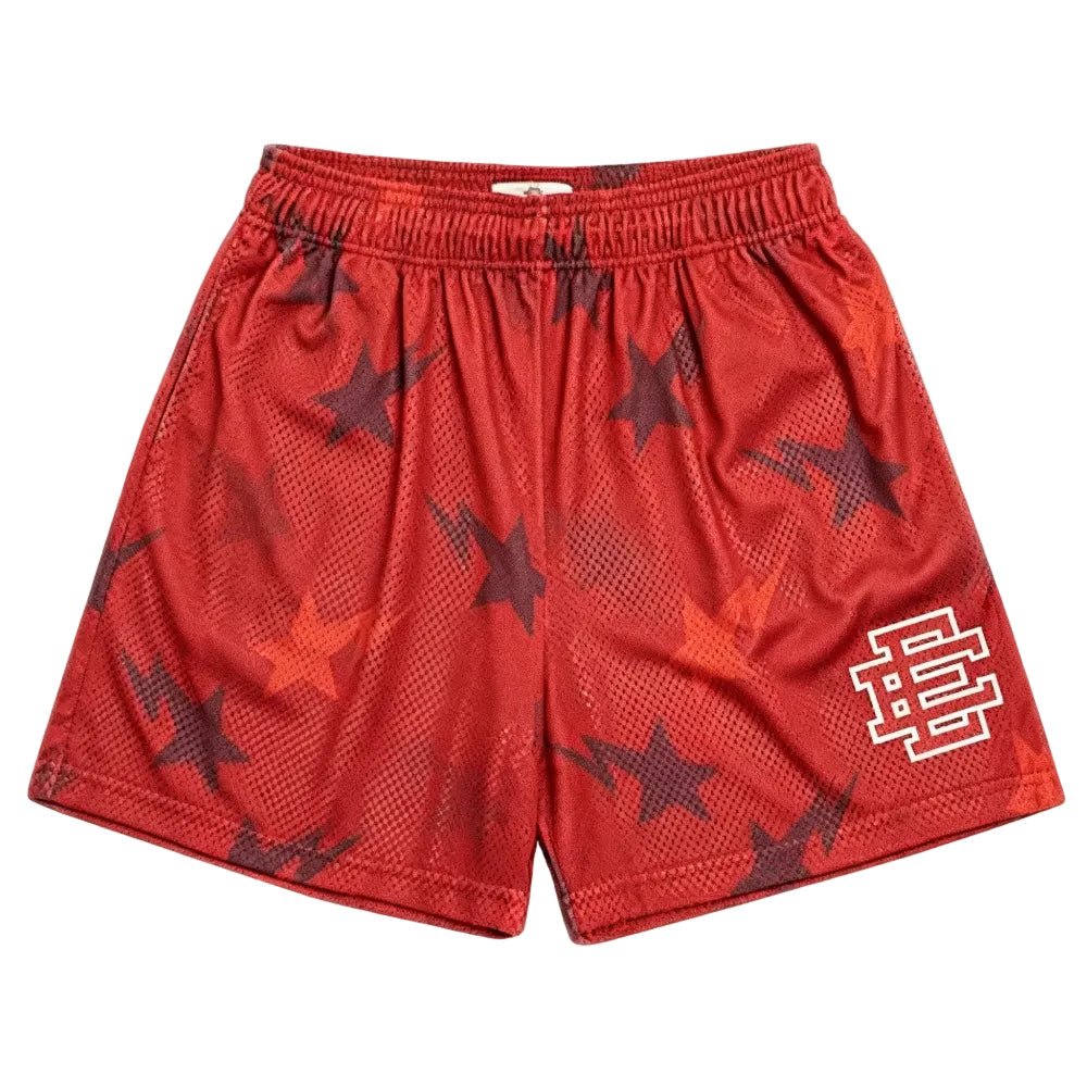 Eric Emanuel x BAPE EE Basic Core Short Red – AFewVibe