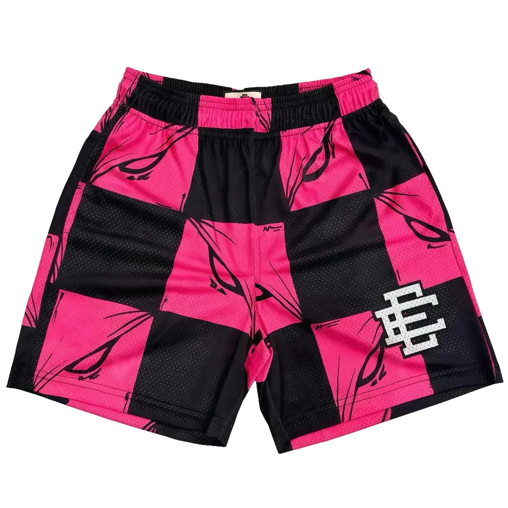 Eric Emanuel x Matty Boy EE Short Pink Silver Friends & Family - Afewvibe