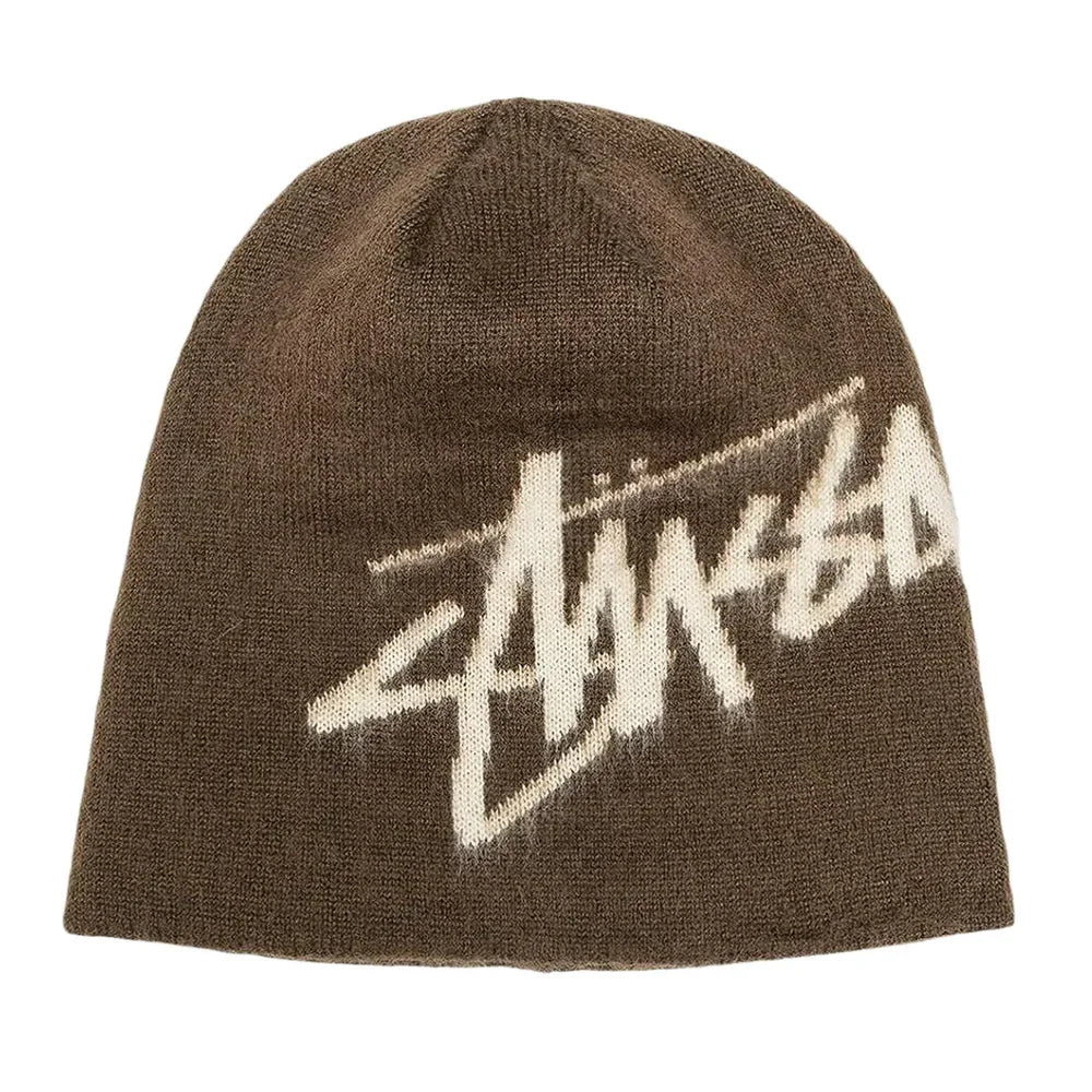 Stussy Brushed Out Stock Skullcap Brown – AFV Clothes