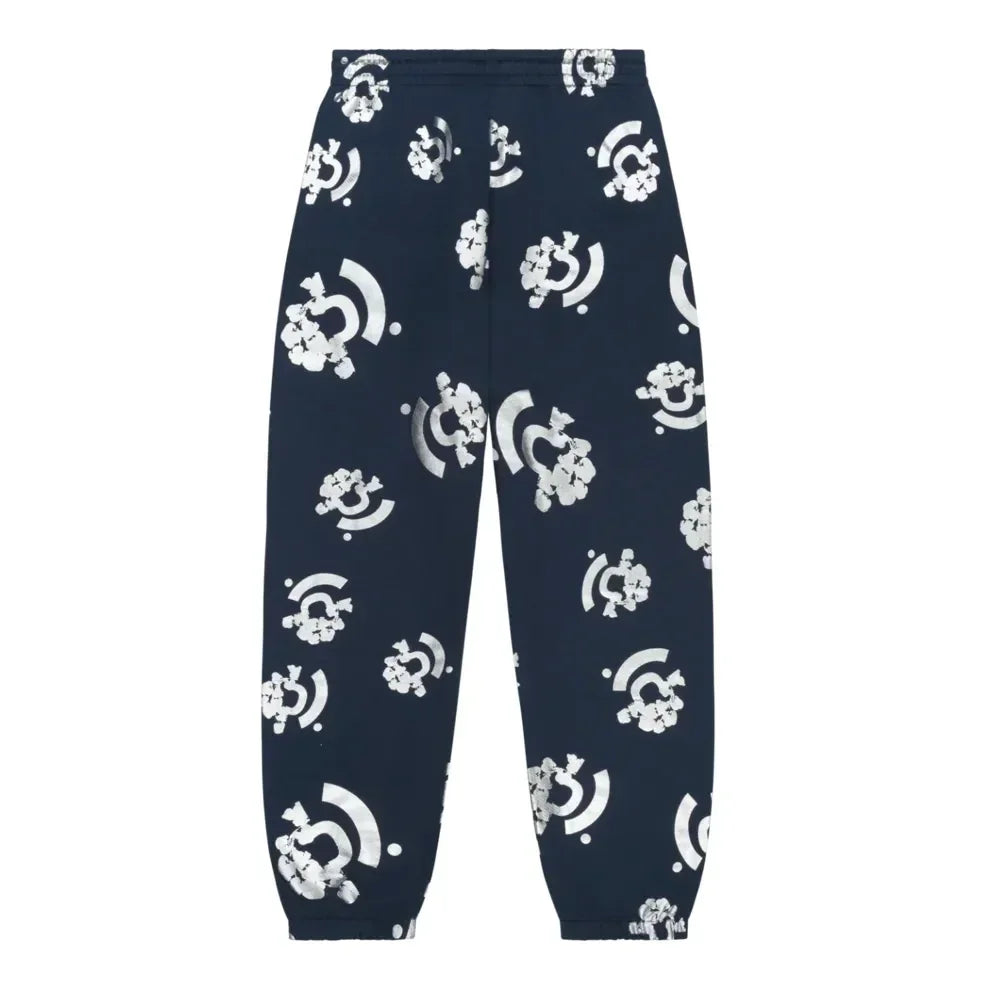 Denim Tears Bstroy Tears Sweatpants Blue - AFV Clothes