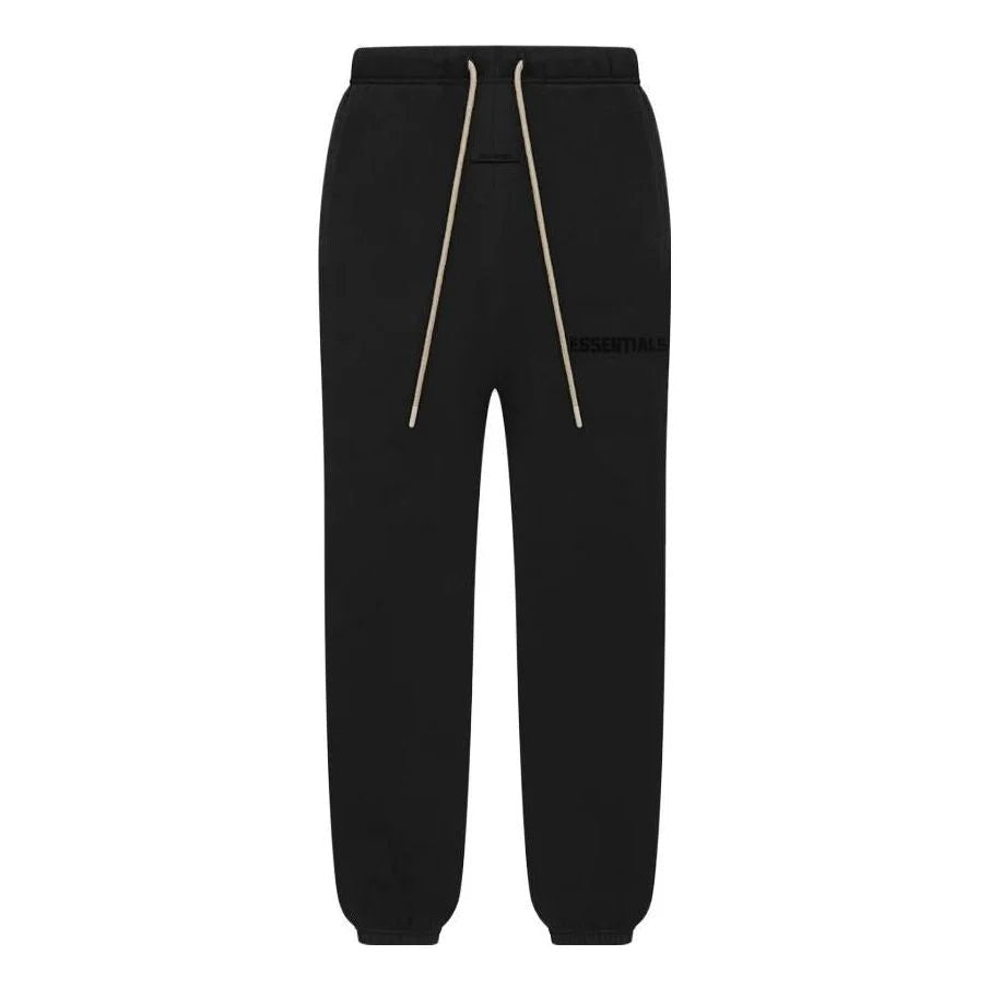 Fear of God Essentials Black Collection Sweatpants Jet Black - AFewVibe