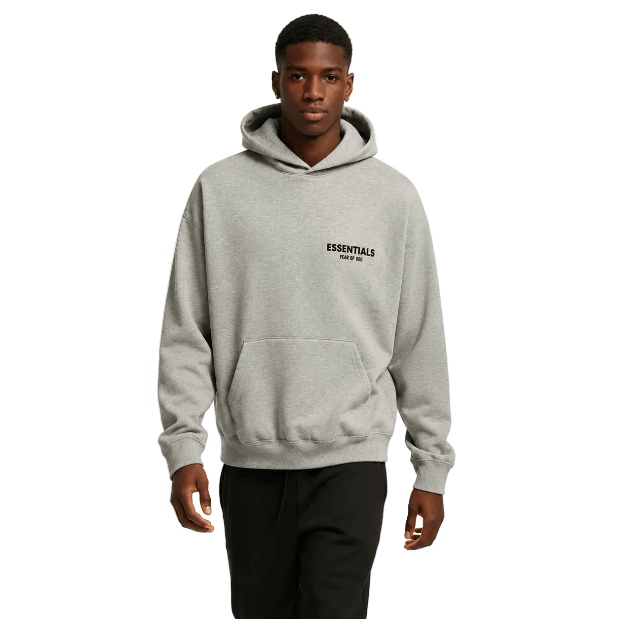 Fear of God Essentials Core Collection Hoodie Dark Oatmeal - Afewvibe
