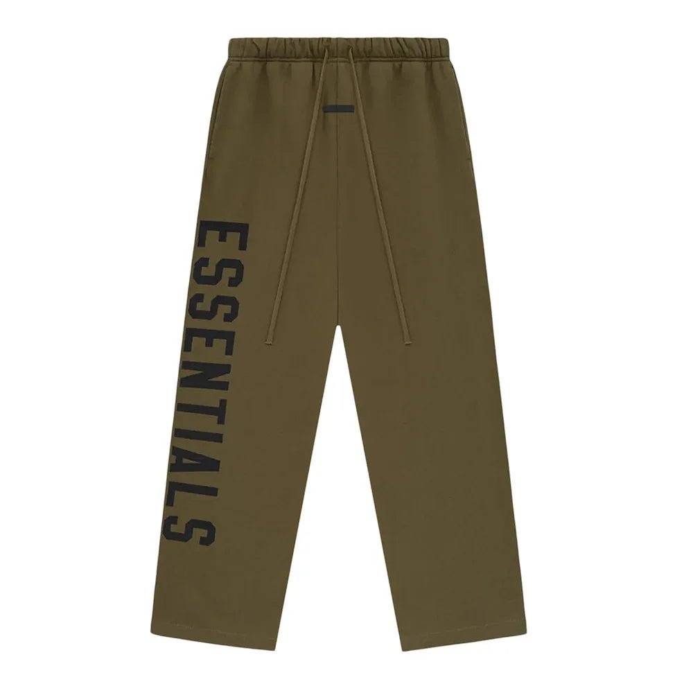 Fear of God Essentials Fleece Relaxed Sweatpant Olive – AFewVibe