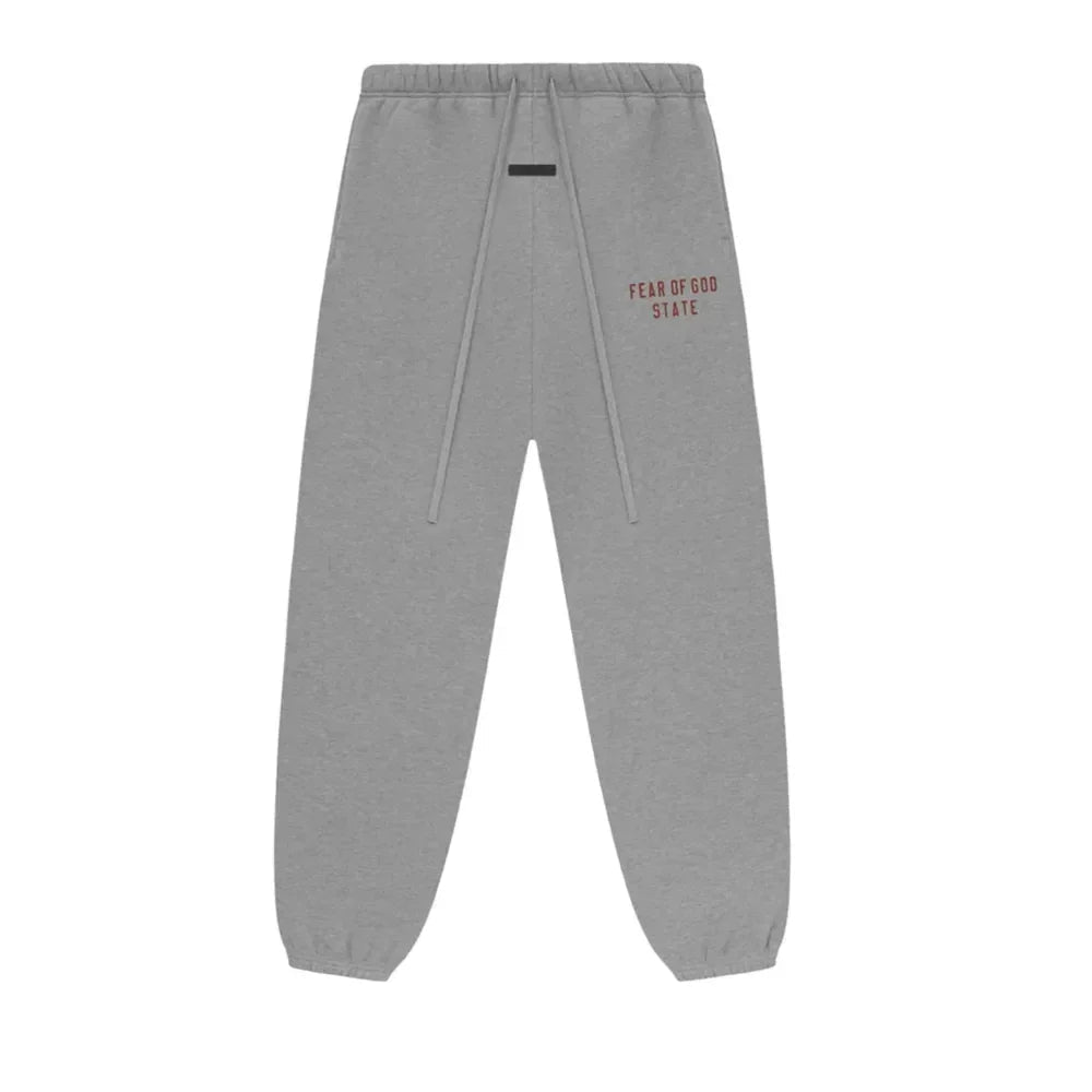 Fear of God Essentials Fleece Sweatpant Dark Heather - Afewvibe