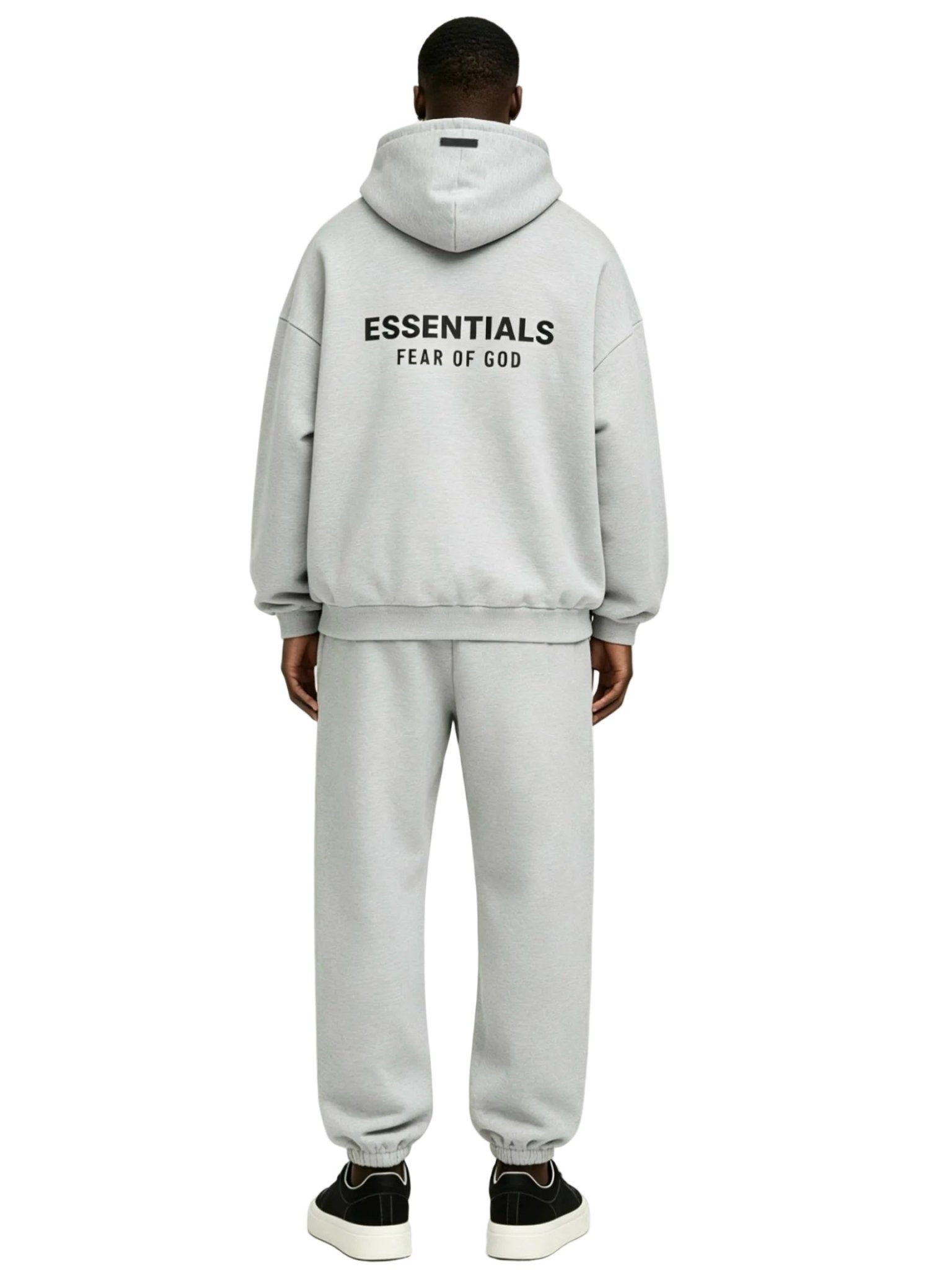 Fear of God Essentials Fleece Sweatpant Light Heather Gray FW24 - Afewvibe