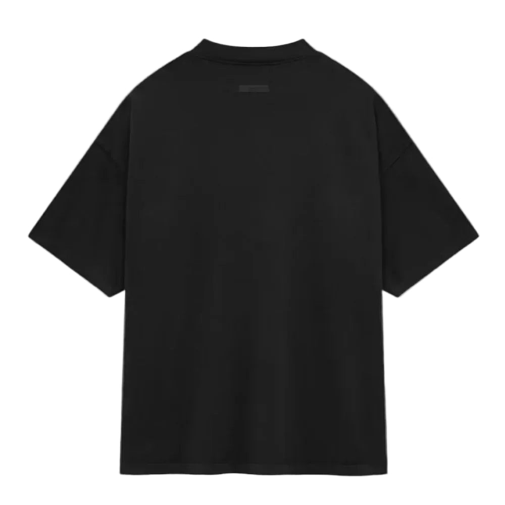 Fear of God Essentials Heavy Crewneck Tee Black - Afewvibe