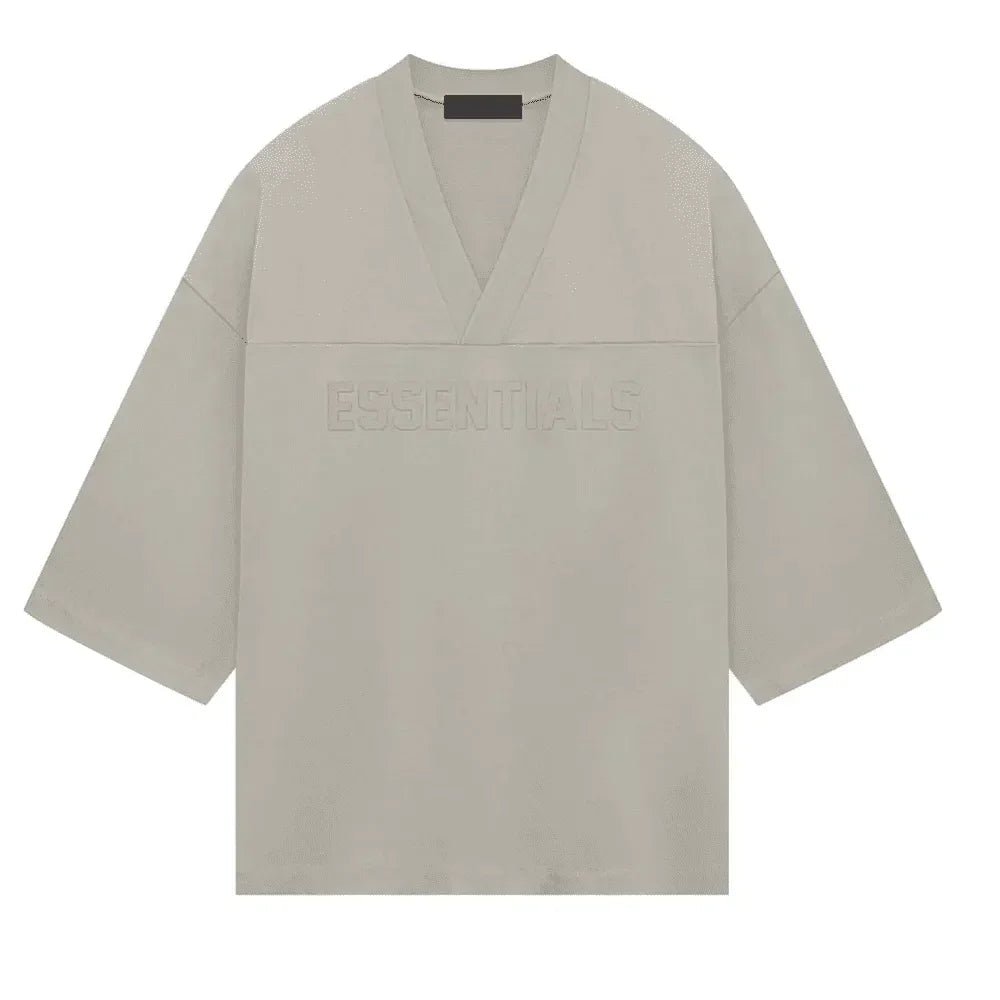 Fear of God Essentials Heavy Jersey Football Tee Seal - Afewvibe