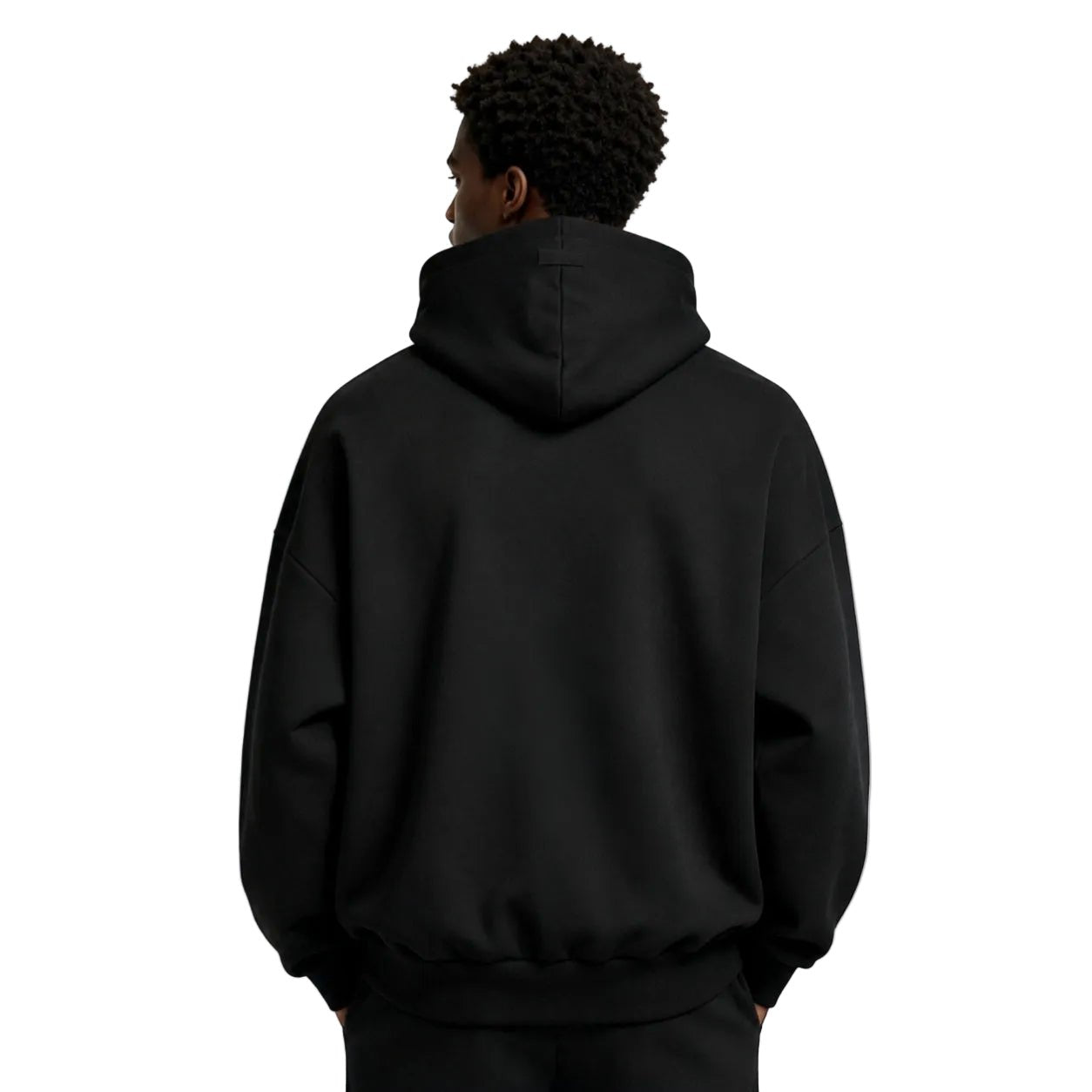 Fear of God Essentials Hoodie Jet Black FW23 - AFewVibe