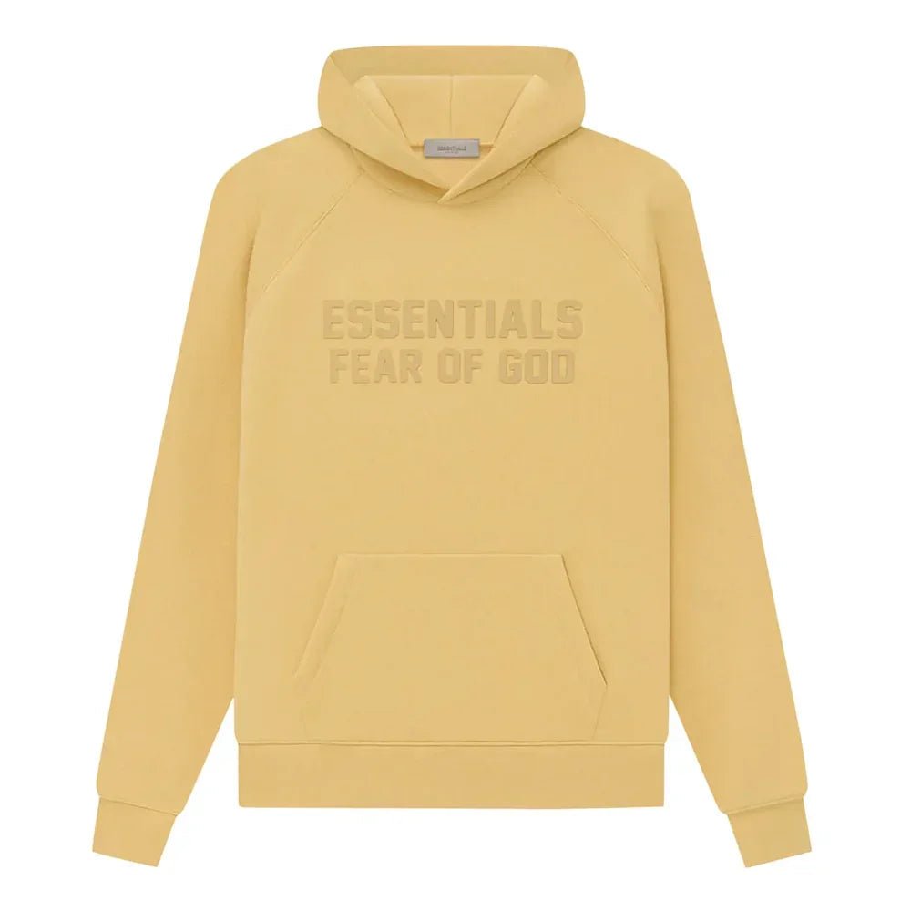 Fear of God Essentials Hoodie Light Tuscan - Afewvibe